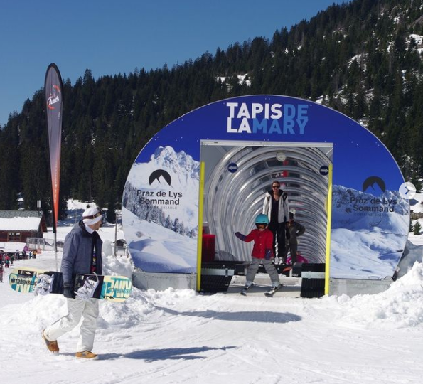 Tapis de la Mary - Ski débutant - Praz de Lys Sommand