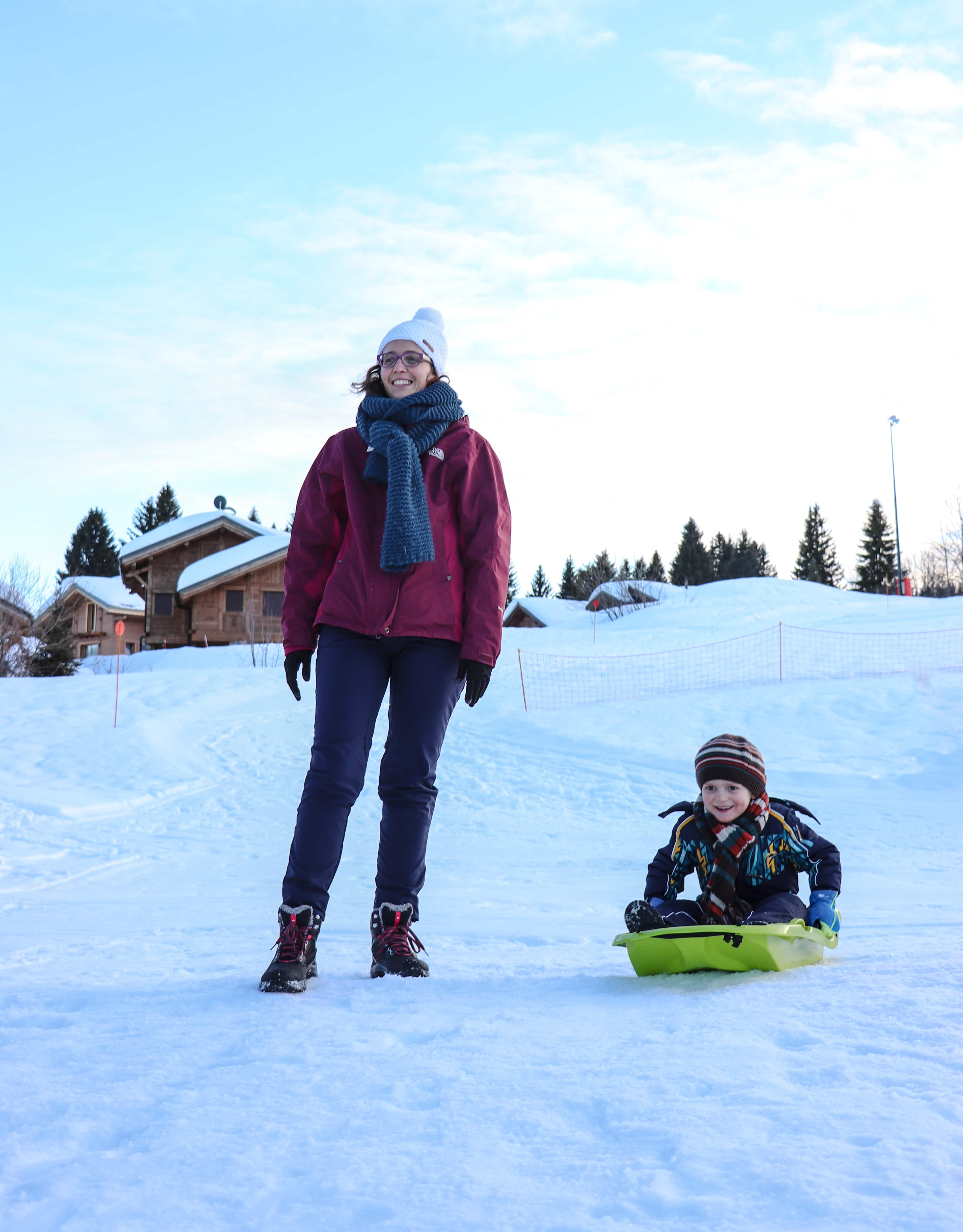 Luge - Praz de Lys Sommand - De Beaux Lents Demains